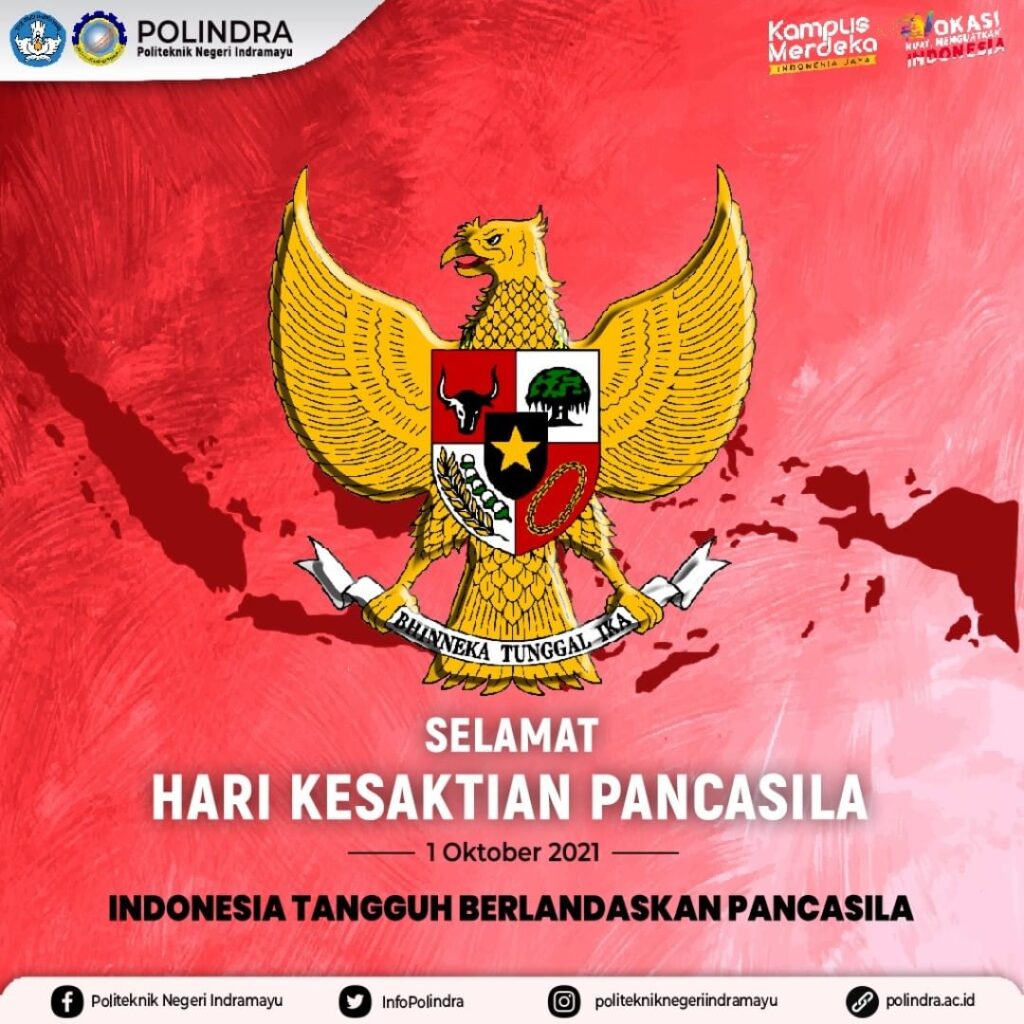 Selamat Memperingati Hari Kesaktian Pancasila 1 Oktober 2021 Indonesia ...