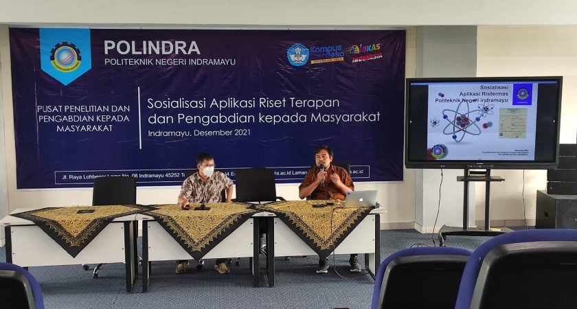 Sosialisasi Aplikasi Ristermas Politeknik Negeri Indramayu
