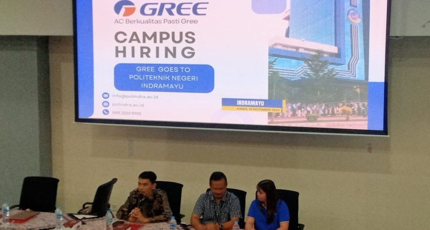 Gree Campus Hiring, Goes To Politeknik Negeri Indramayu